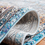 Safavieh Aria 191 Rug, ARA191 - Turquoise / Light Orange