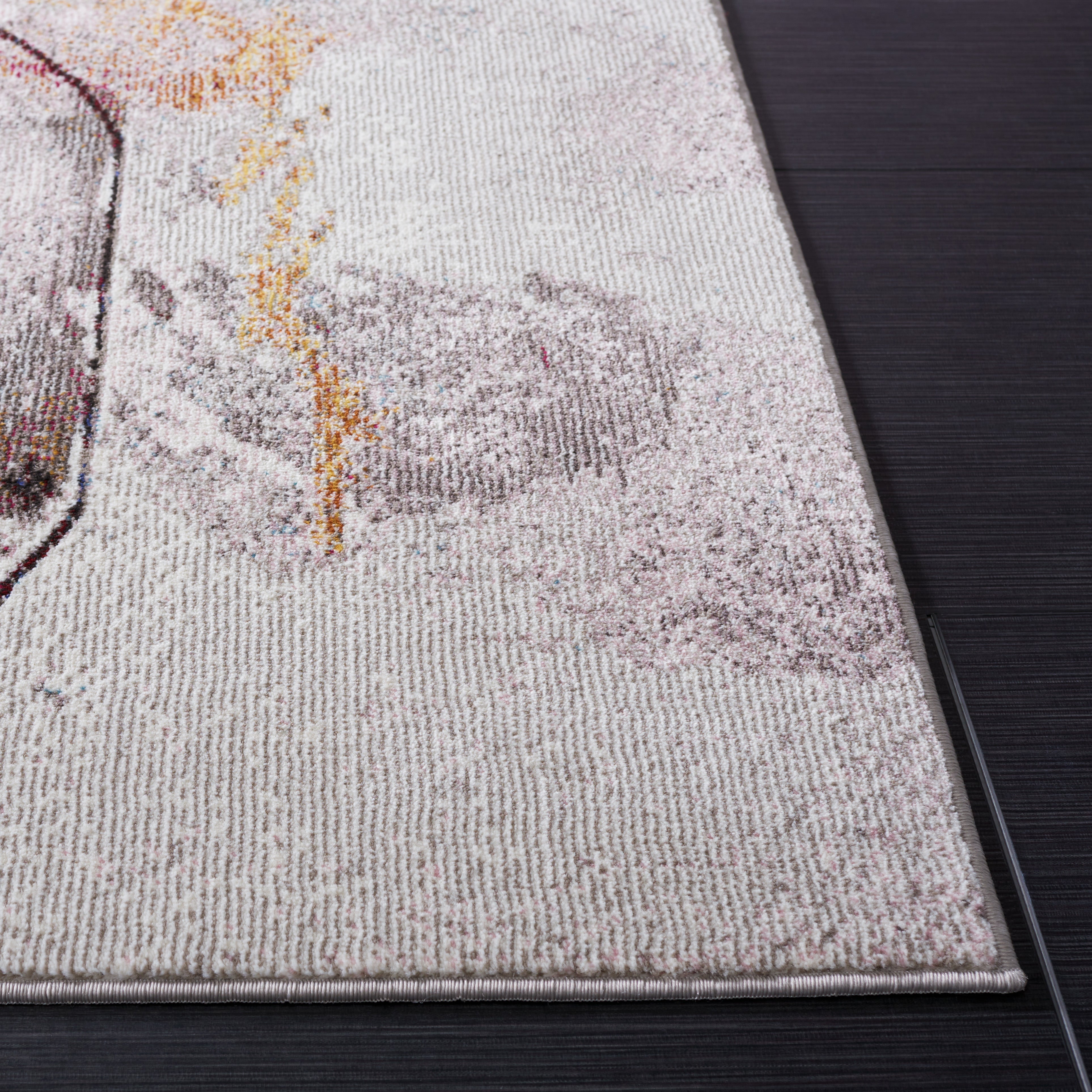 Safavieh Aria 193 Rug, ARA193 - Ivory / Red