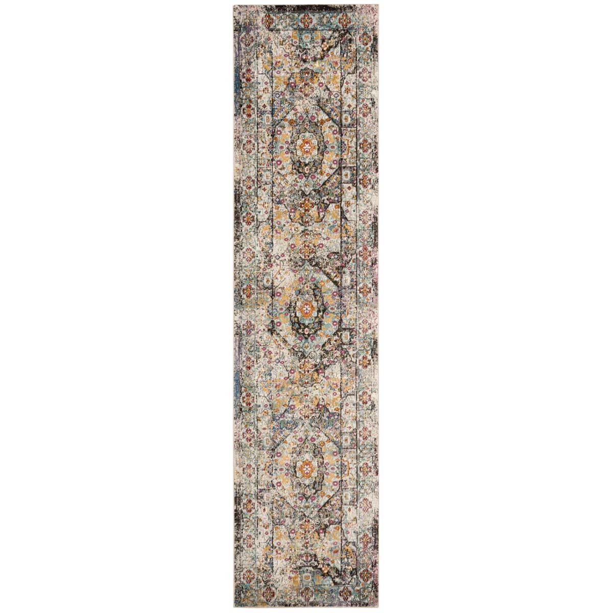 Safavieh Aria 199 Rug, ARA199 - Blue / Multi