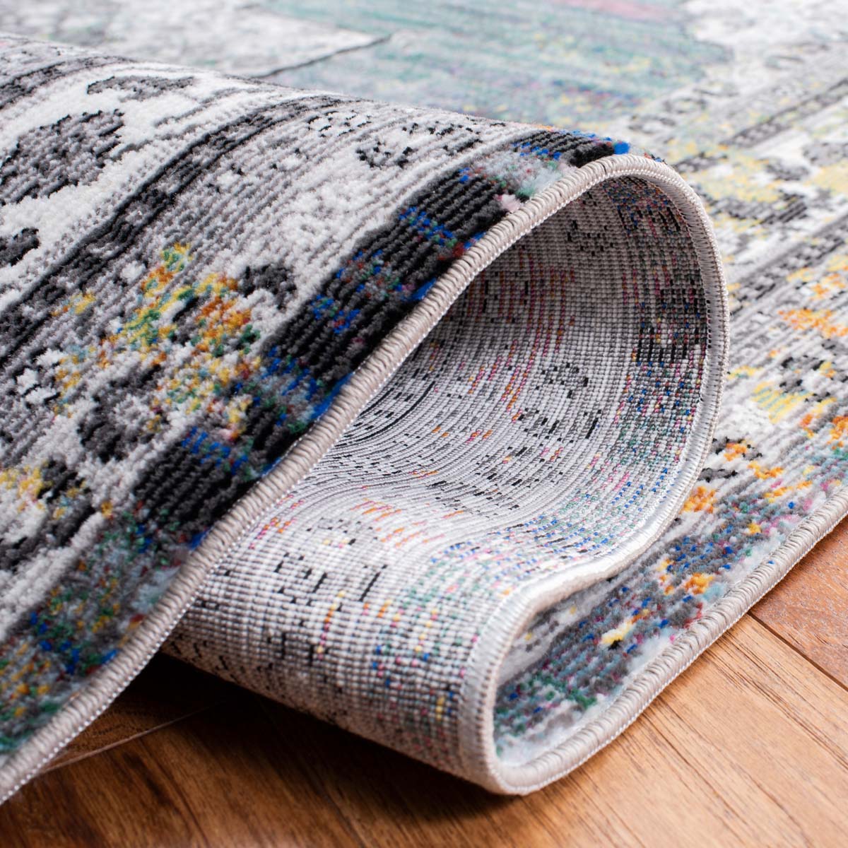 Safavieh Aria 201 Rug, ARA201 - Ivory / Blue