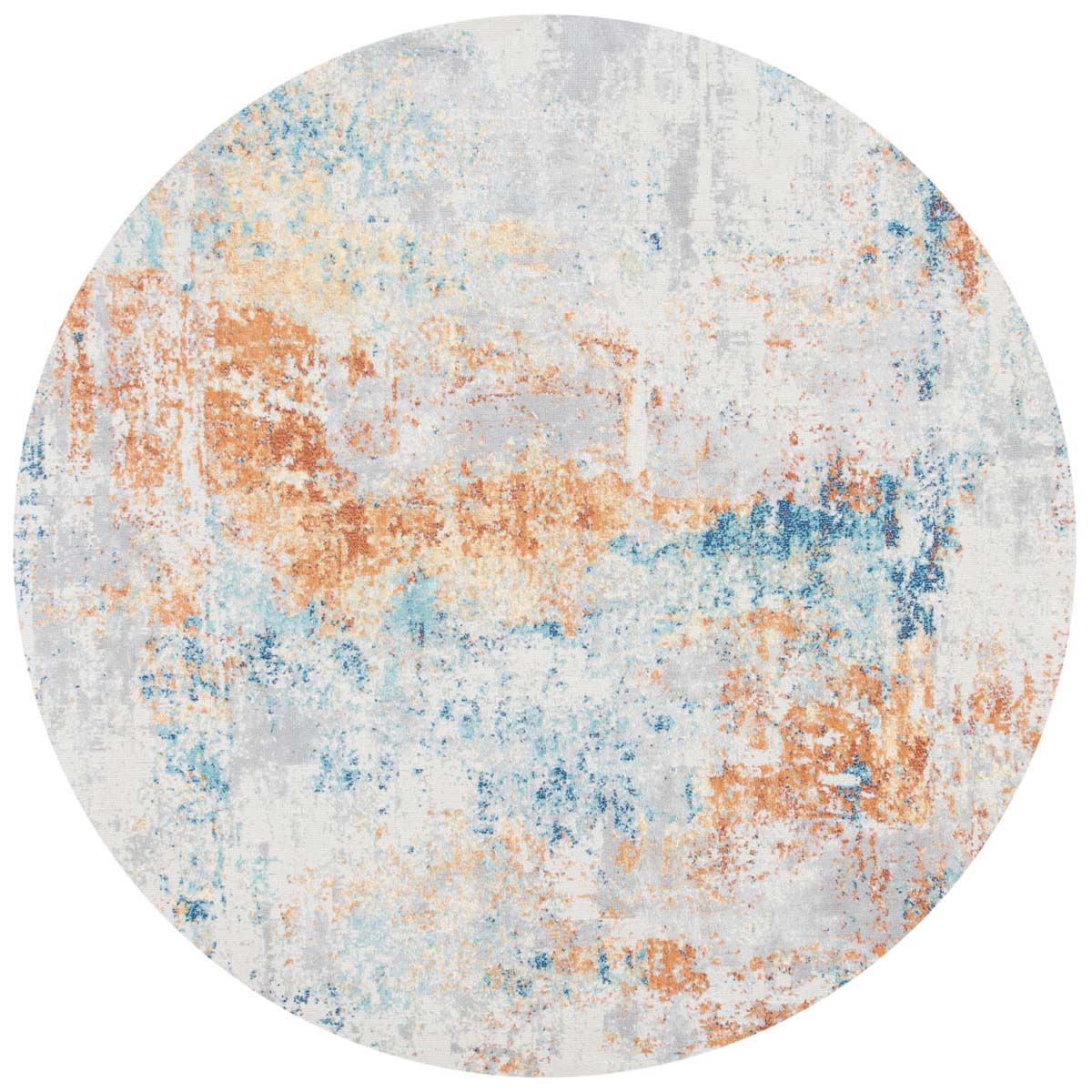Safavieh Aria 581 Rug, ARA581 - Ivory / Rust