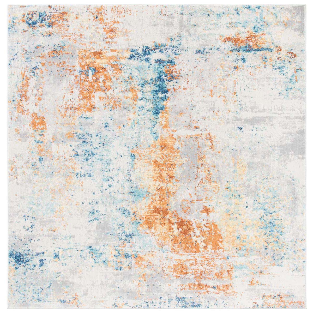 Safavieh Aria 581 Rug, ARA581 - Ivory / Rust