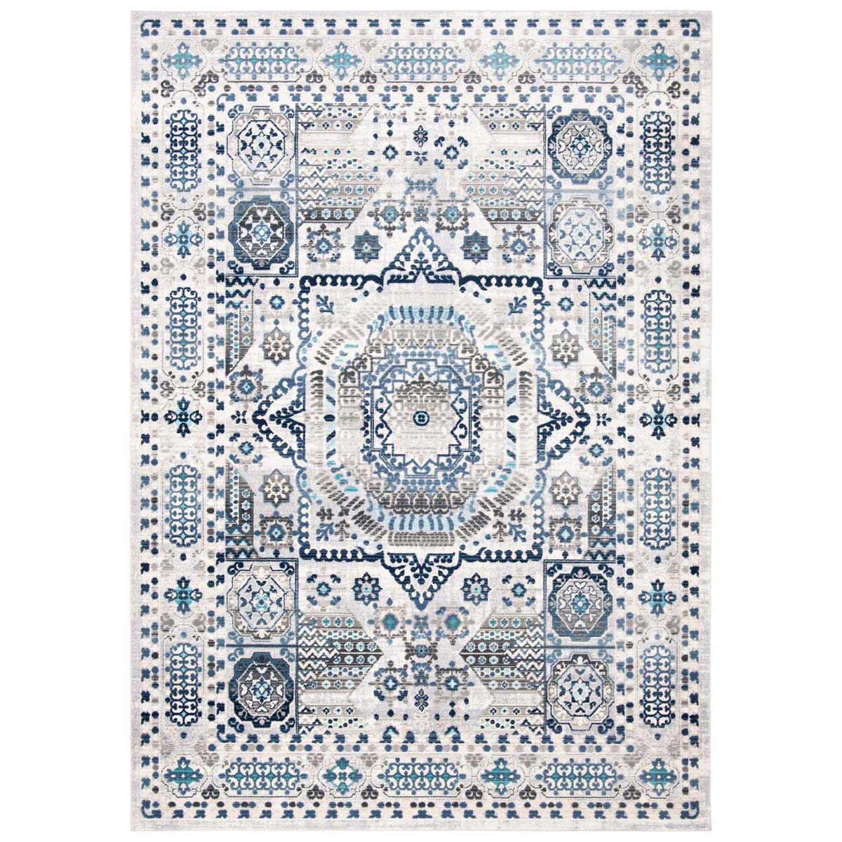 Safavieh Aria 714 Rug, ARA714 - Grey / Cream