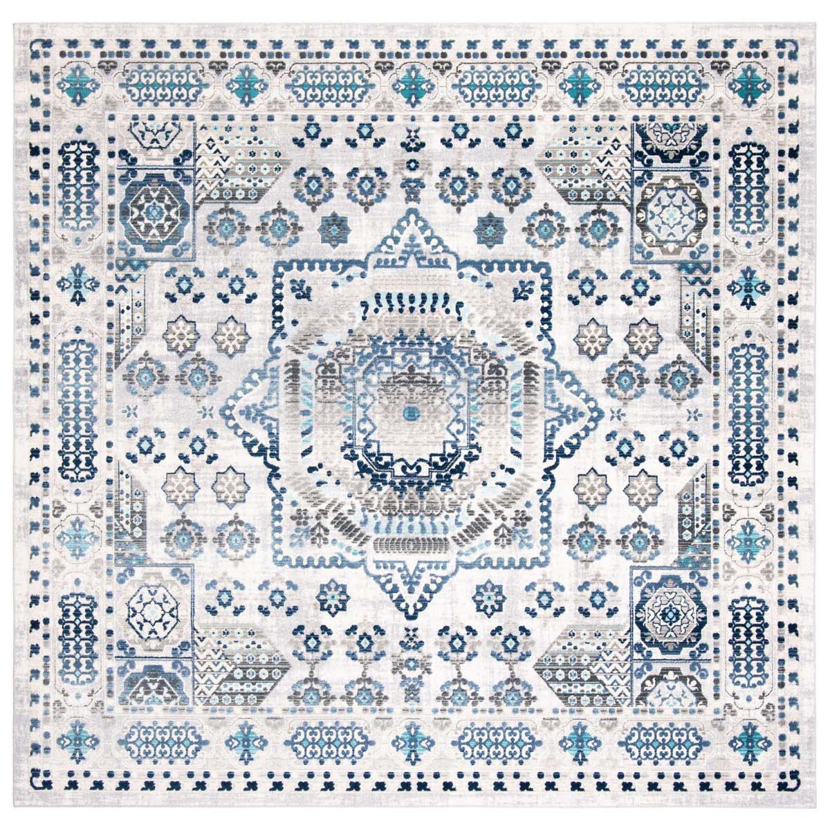 Safavieh Aria 714 Rug, ARA714 - Grey / Cream