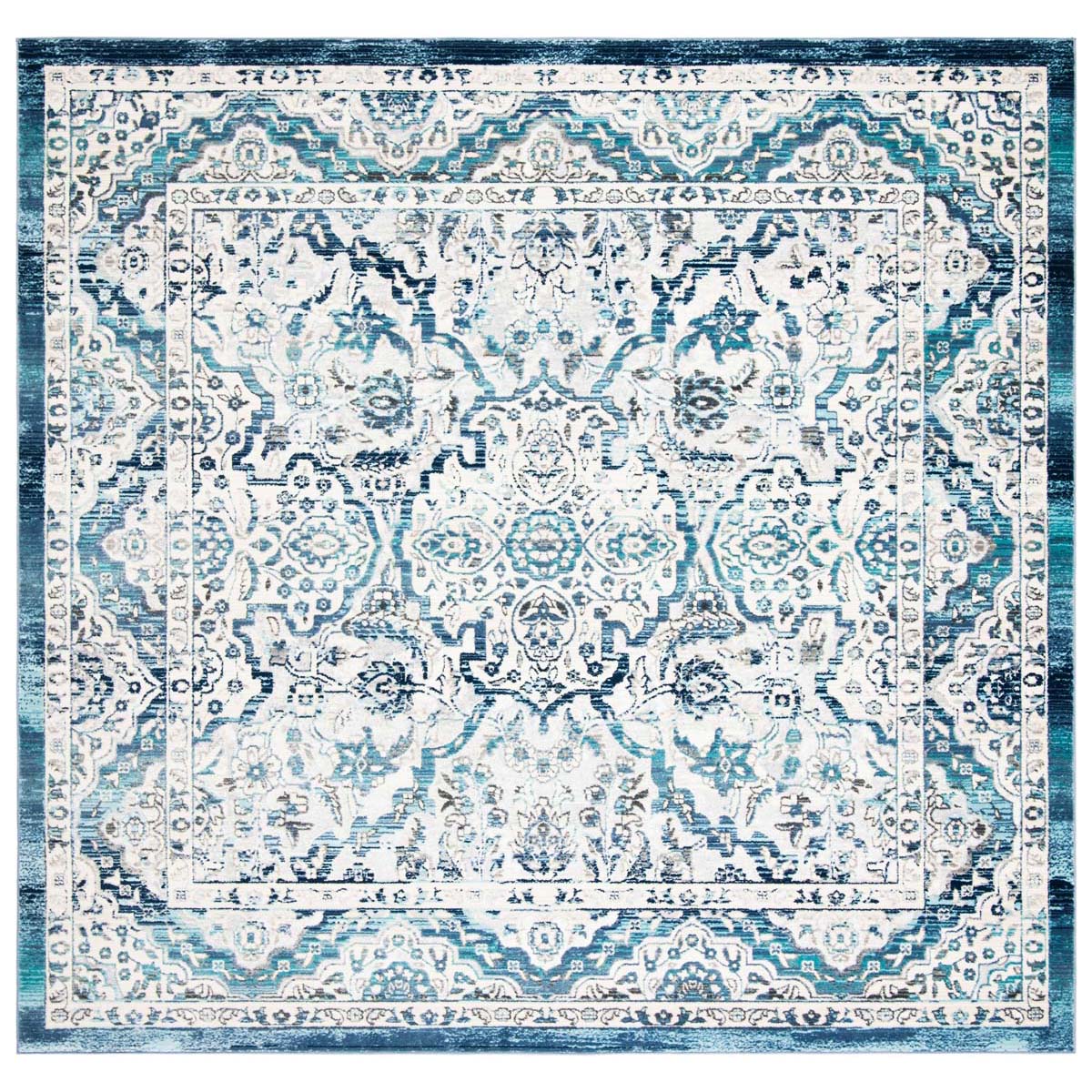 Safavieh Aria 770 Rug, ARA770 - Ivory / Navy