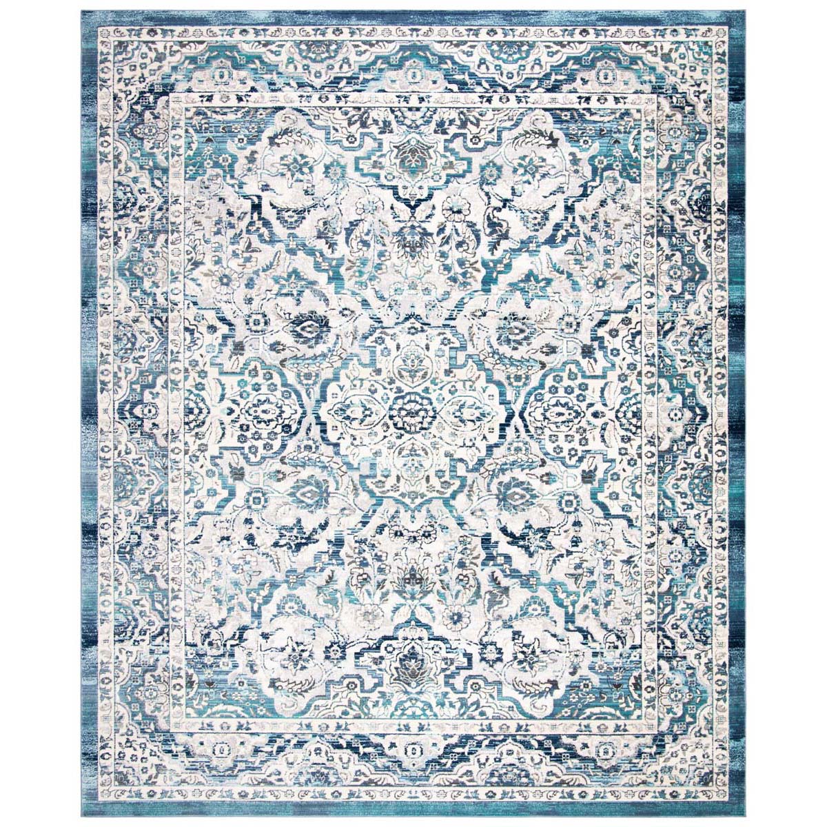 Safavieh Aria 770 Rug, ARA770 - Ivory / Navy