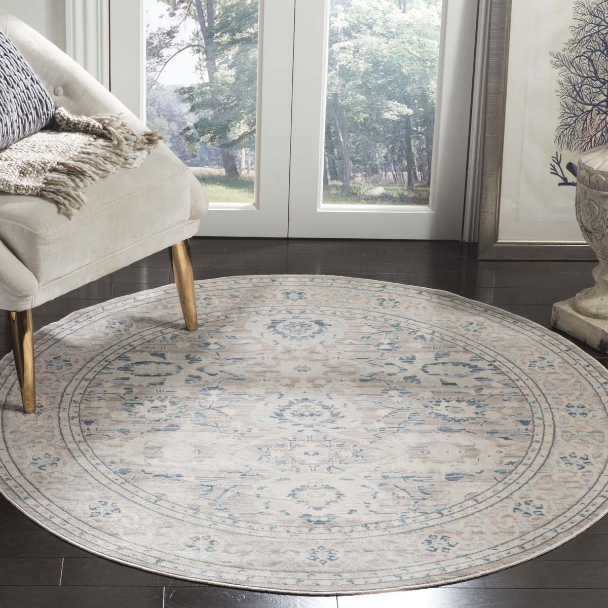 Safavieh Archive 670 Rug, ARC670 - Grey / Blue