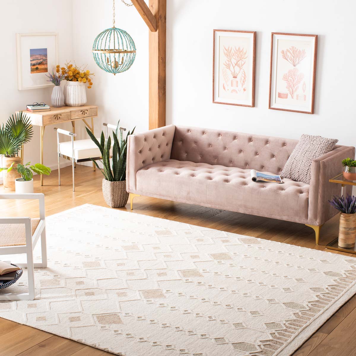 Safavieh Artistry 501 Rug, ARR501 - Ivory / Sage