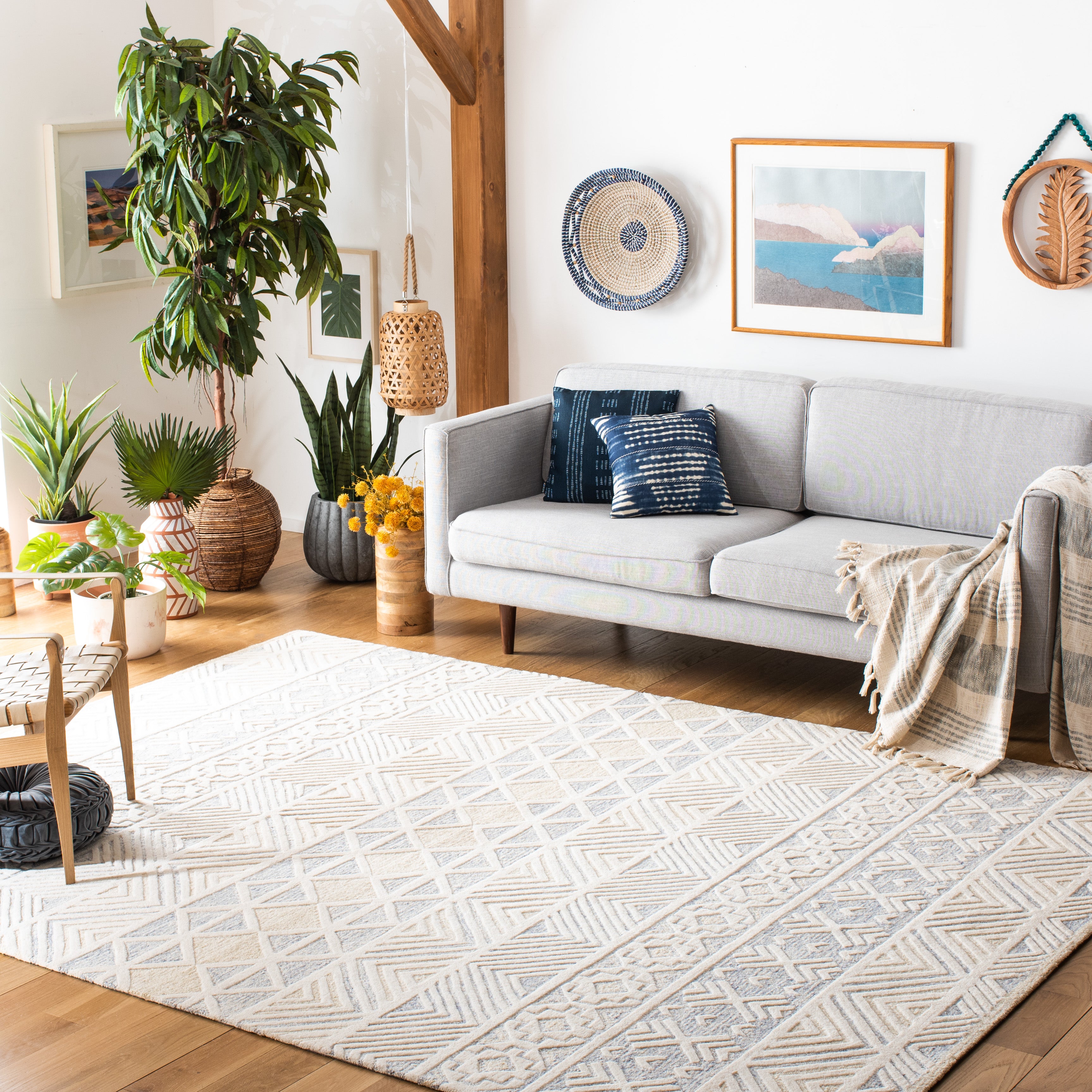 Safavieh Artistry 503 Rug, ARR503 - Ivory / Light Grey