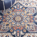 Safavieh Astoria 404 Rug, ASA404 - Blue / Rust