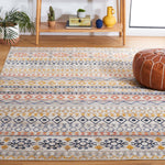Safavieh Astoria 414 Rug, ASA414 - Ivory / Blue Rust