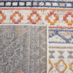 Safavieh Astoria 414 Rug, ASA414 - Ivory / Blue Rust