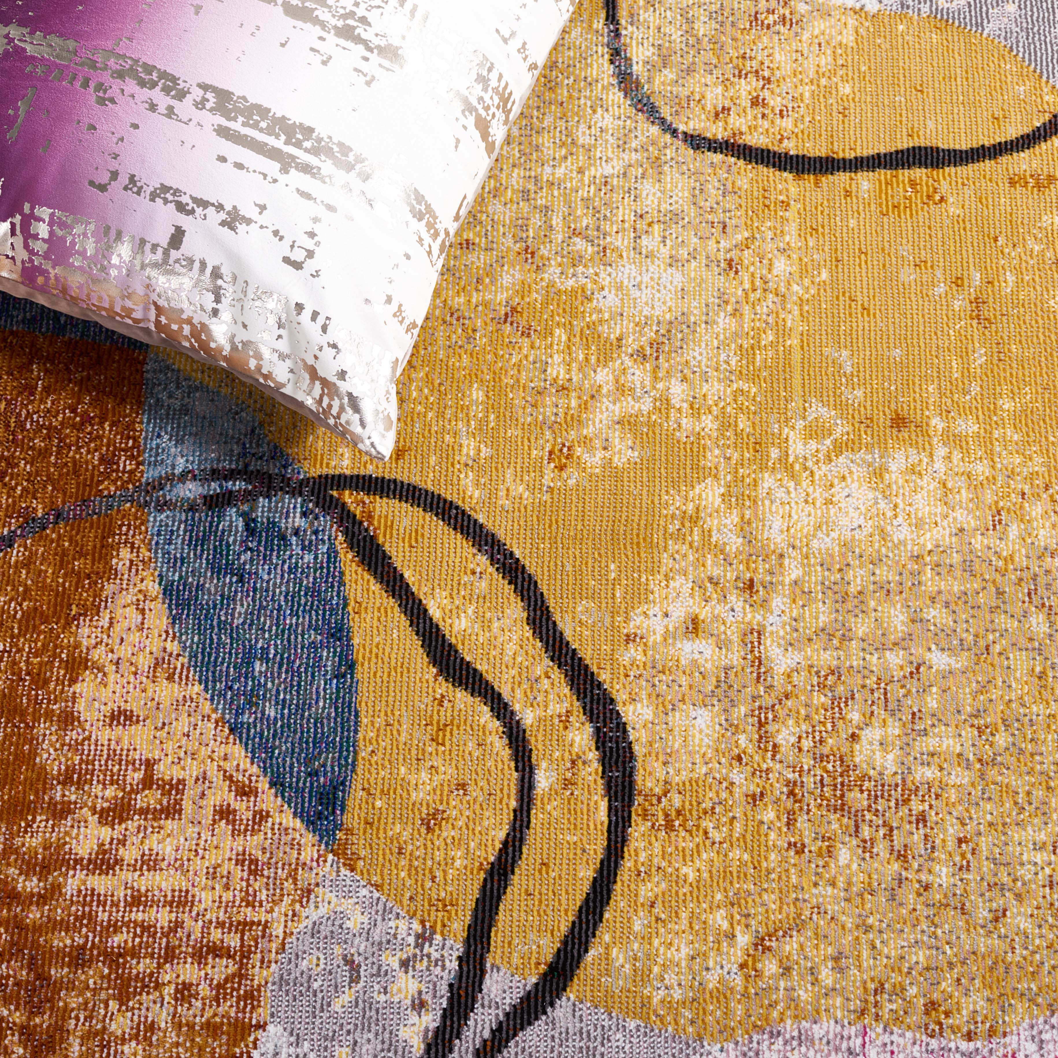 Safavieh Art Studio 110 Rug, ASD110 - Ivory / Blue