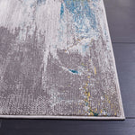 Safavieh Art Studio 114 Rug, ASD114 - Light Grey / Blue