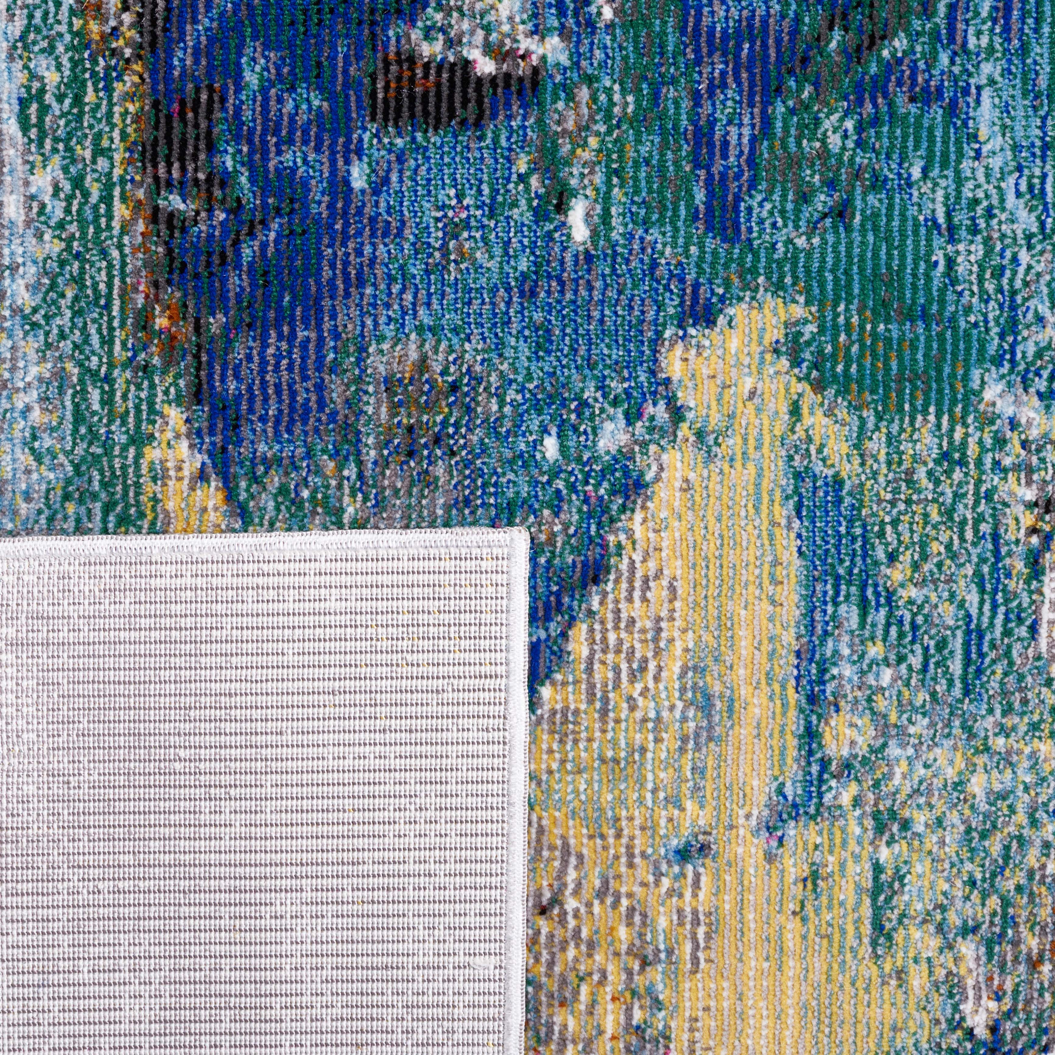 Safavieh Art Studio 114 Rug, ASD114 - Light Grey / Blue