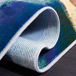 Safavieh Art Studio 122 Rug, ASD122 - Ivory / Rust