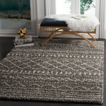 Safavieh Arizona Shag 741 Rug, Brown, ASG741 - Brown / Ivory