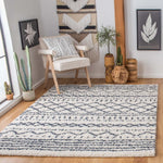 Safavieh Arizona Shag 741 Rug, White, ASG741 - Ivory / Slate