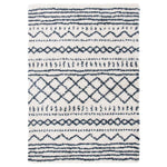 Safavieh Arizona Shag 741 Rug, White, ASG741 - Ivory / Slate