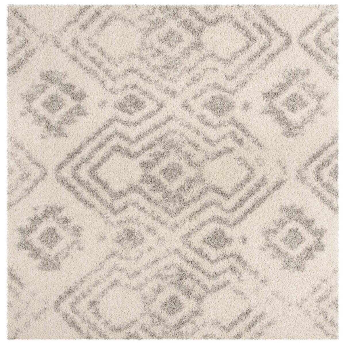 Safavieh Arizona Shag 746 Rug, ASG746 - IVORY / GREY