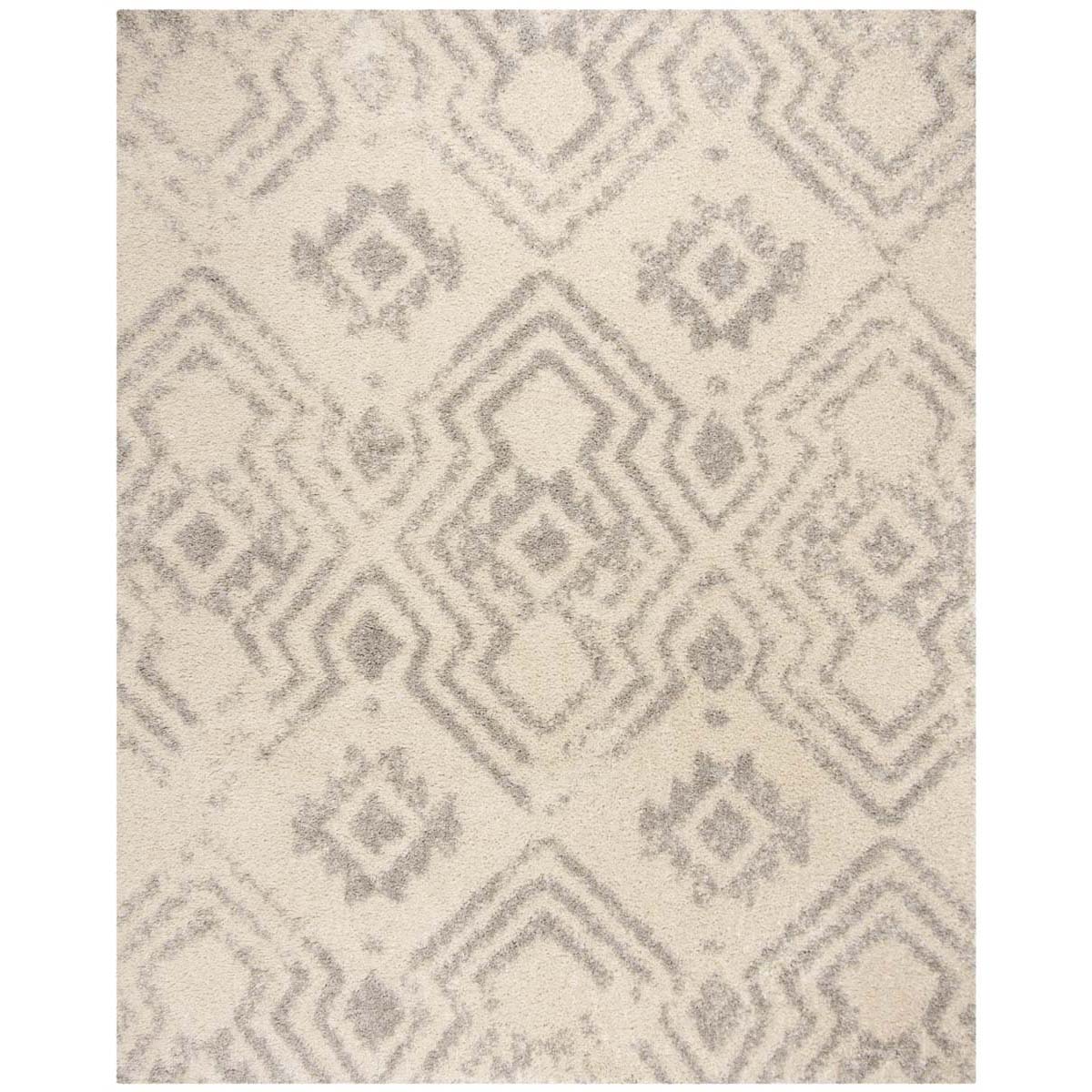 Safavieh Arizona Shag 746 Rug, ASG746 - IVORY / GREY