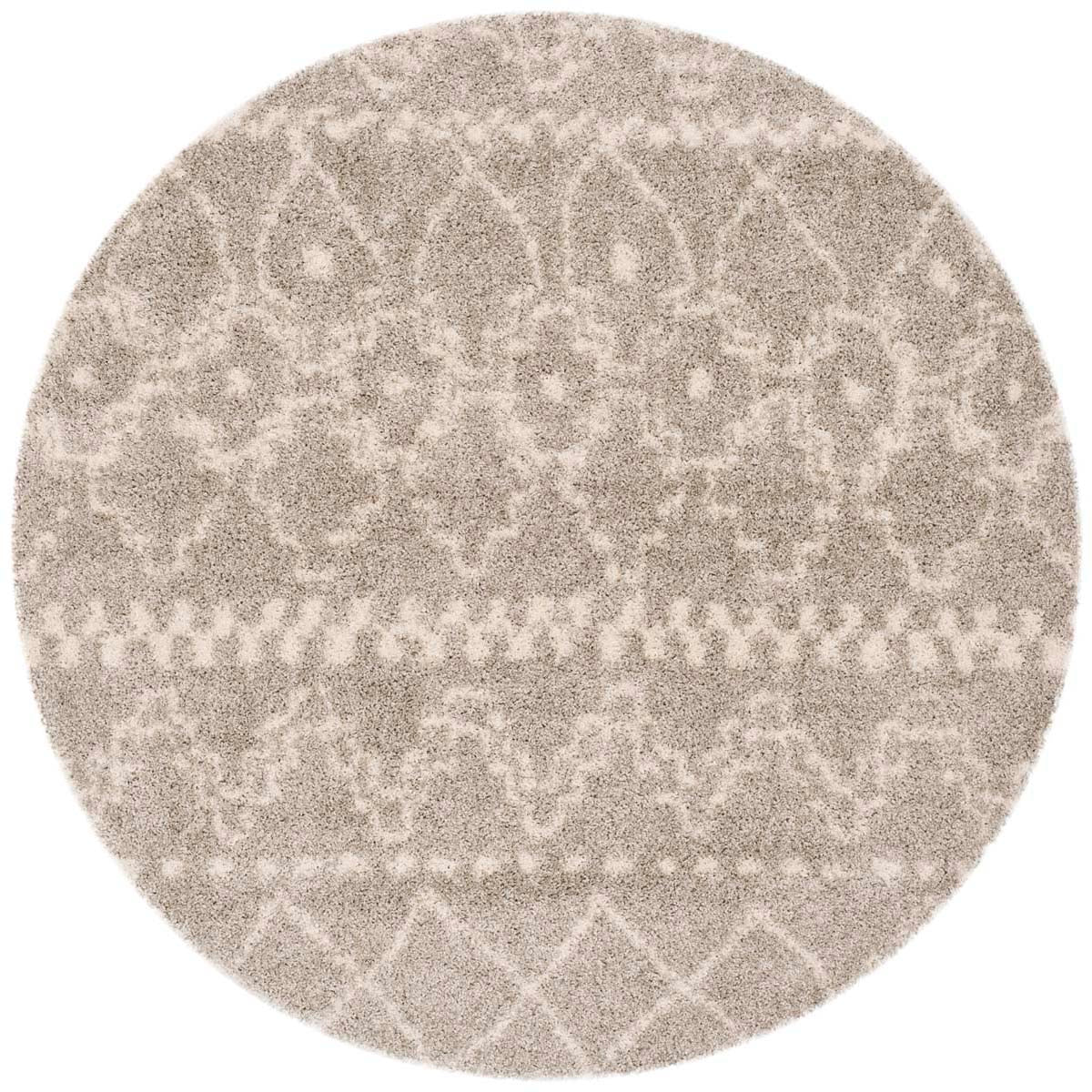 Safavieh Arizona Shag 750 Rug, ASG750 - GREY / IVORY