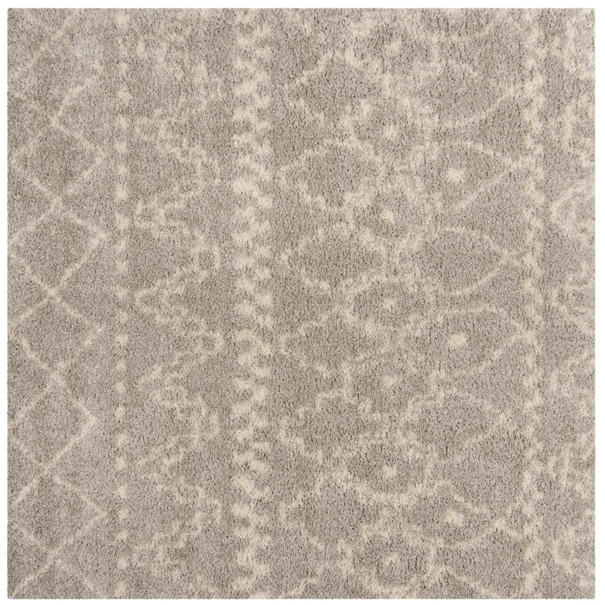 Safavieh Arizona Shag 750 Rug, ASG750 - GREY / IVORY