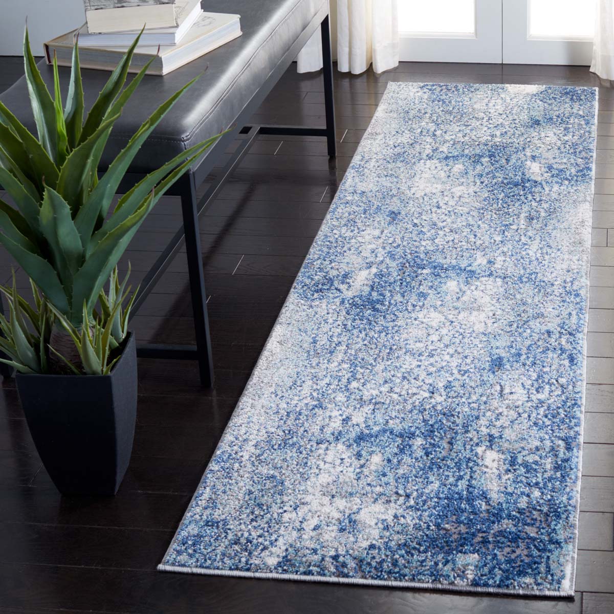 Safavieh Aston 706 Rug, ASN706 - Navy / Grey