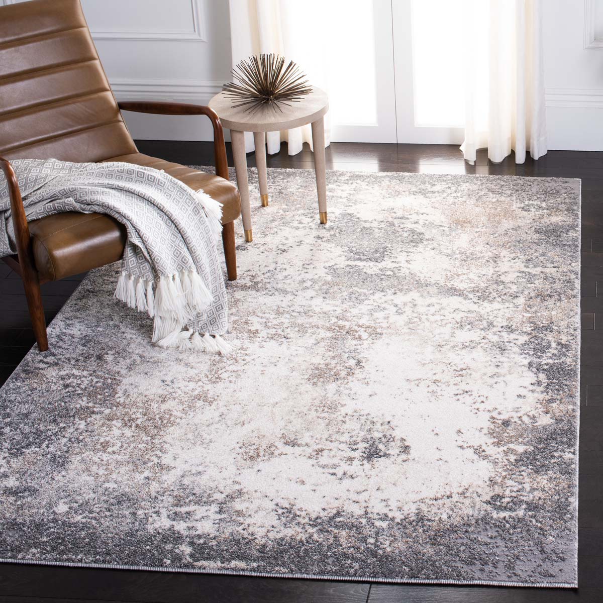 Safavieh Aston 707 Rug, ASN707 - Grey / Ivory