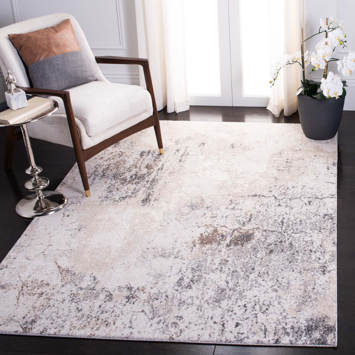 Safavieh Aston 708 Rug, ASN708 - Ivory / Grey