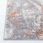 Safavieh Aston 708 Rug, ASN708 - Grey / Rust