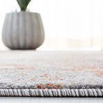 Safavieh Aston 708 Rug, ASN708 - Grey / Rust