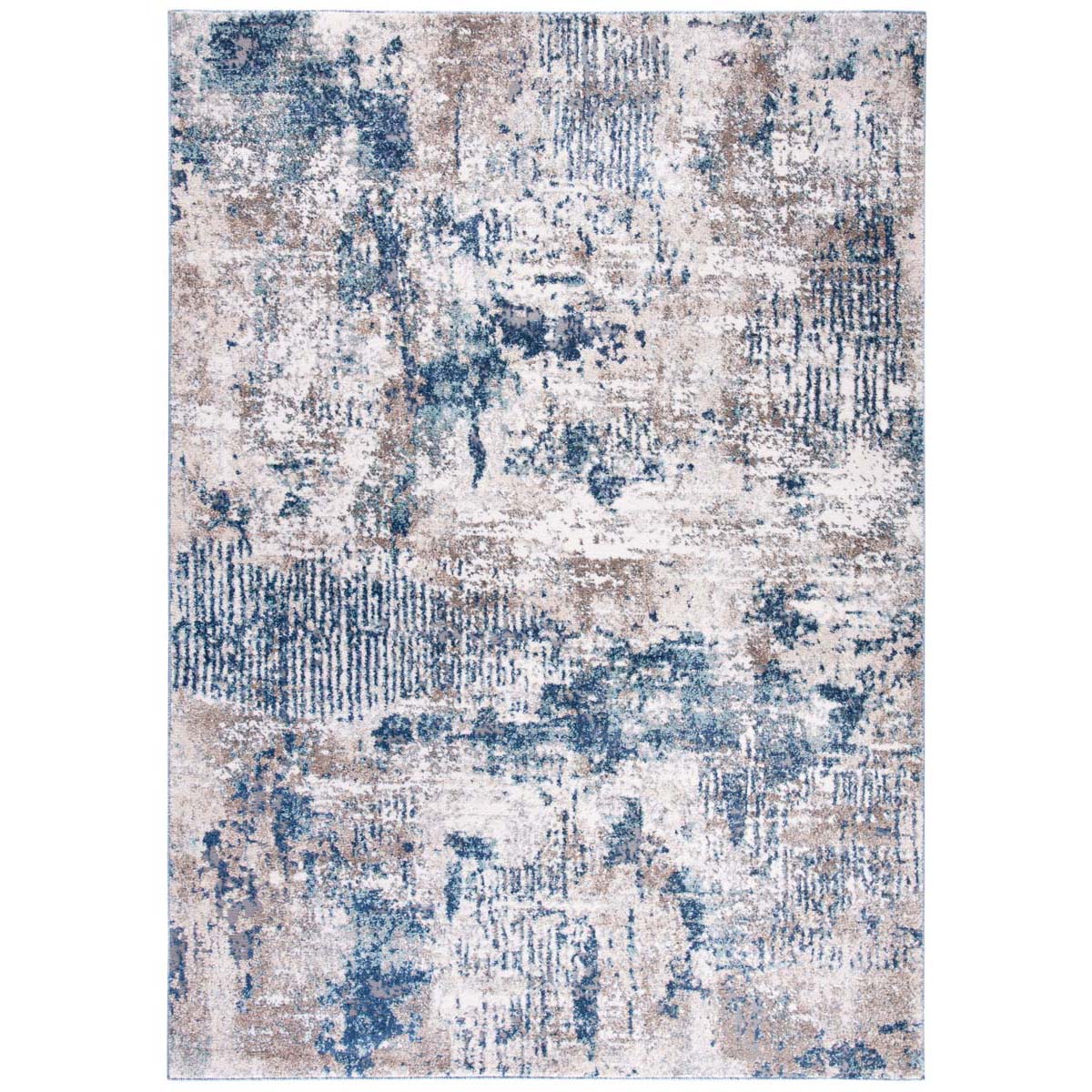 Safavieh Aston 712 Rug, ASN712 - Grey / Navy