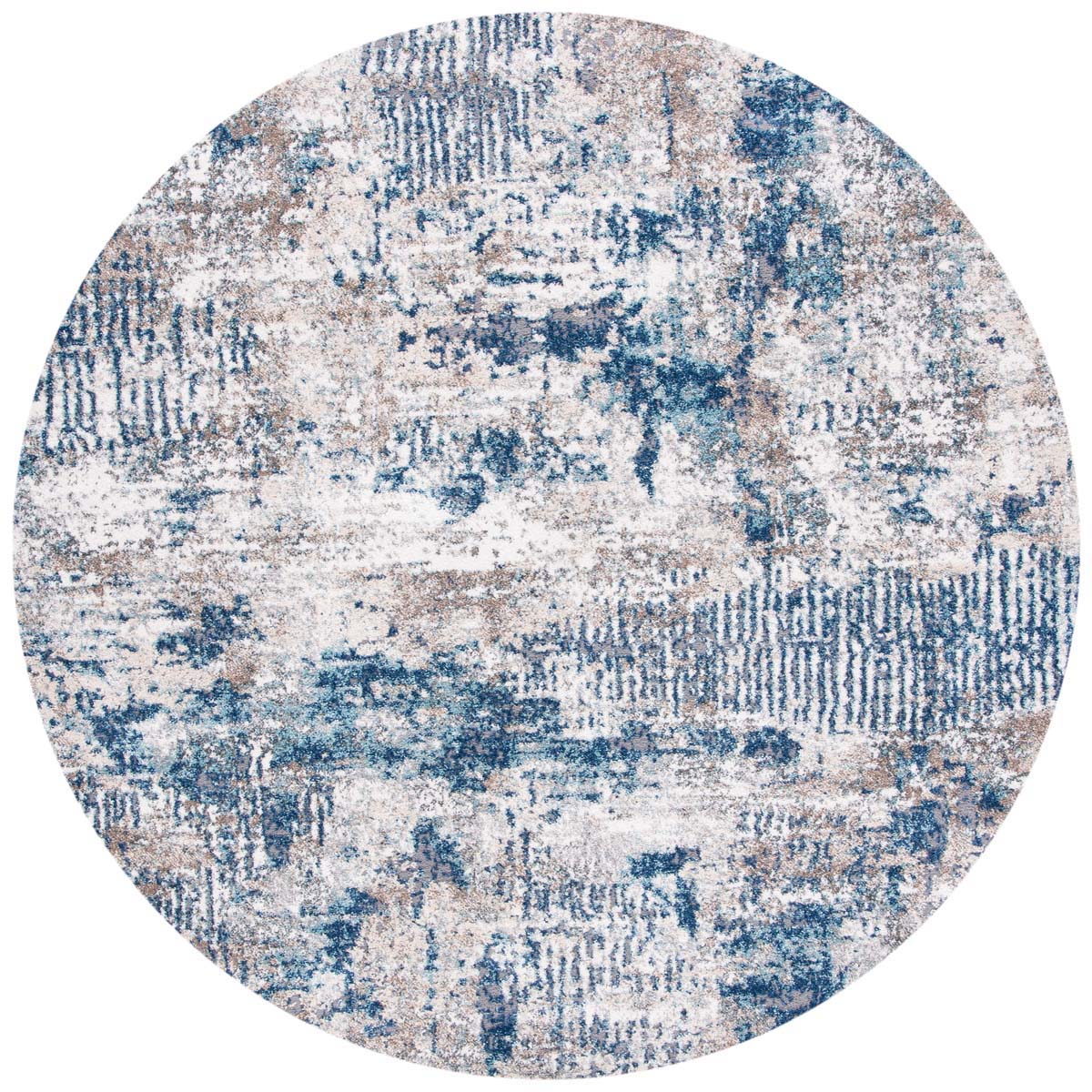 Safavieh Aston 712 Rug, ASN712 - Grey / Navy
