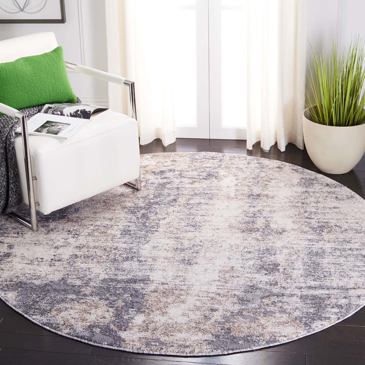 Safavieh Aston 713 Rug, ASN713 - Ivory / Grey