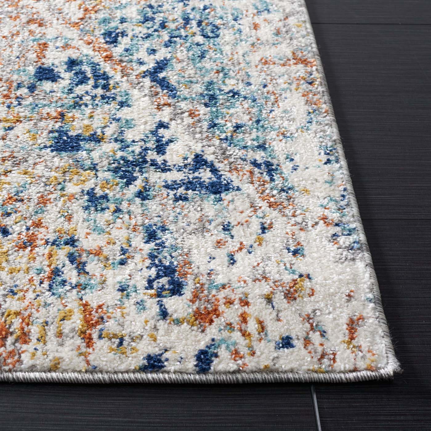 Safavieh Aston 728 Rug, ASN728 - Ivory / Navy