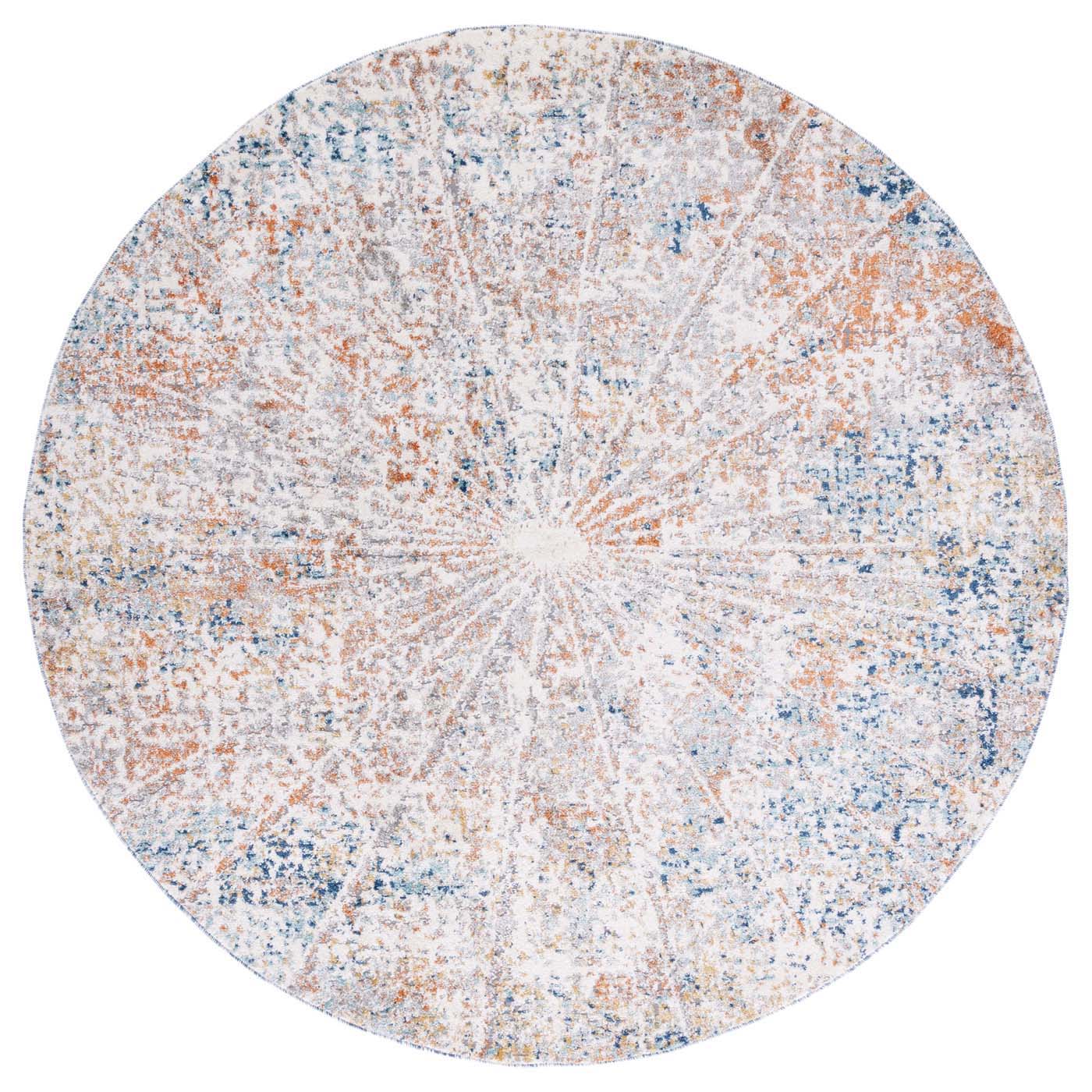 Safavieh Aston 728 Rug, ASN728 - Ivory / Navy