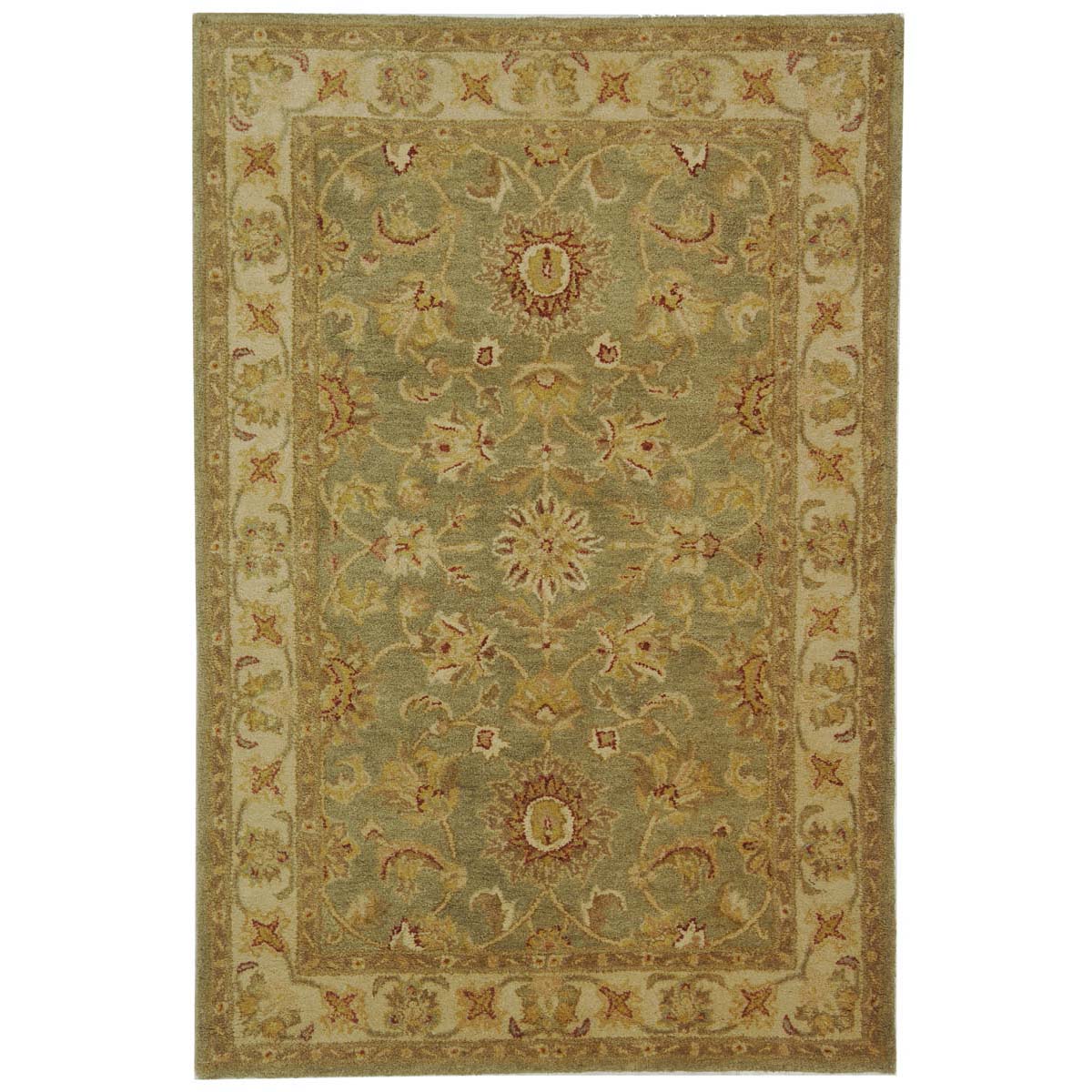 Safavieh Antiquity 13A Rug, AT313A - Green / Gold