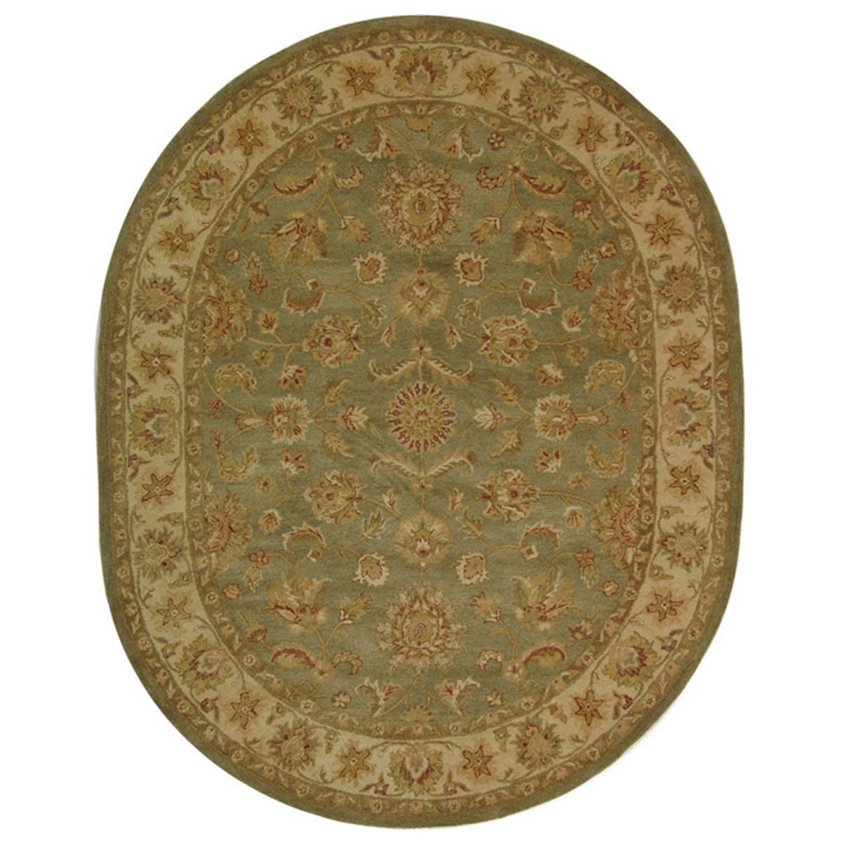 Safavieh Antiquity 13A Rug, AT313A - Green / Gold