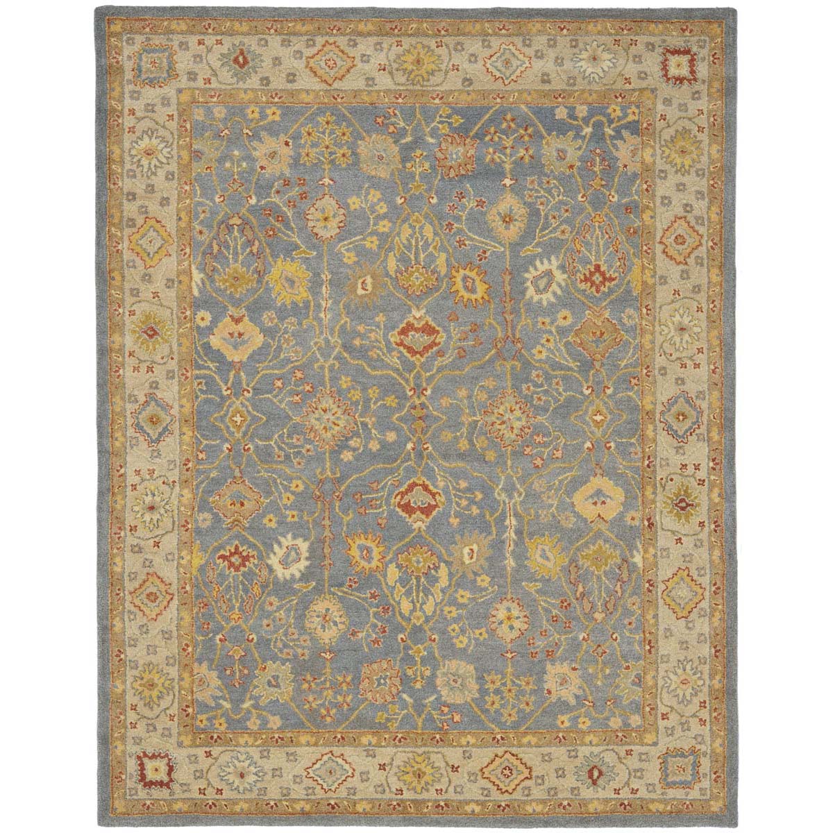 Safavieh Antiquity 14A Rug, AT314A - Blue / Ivory