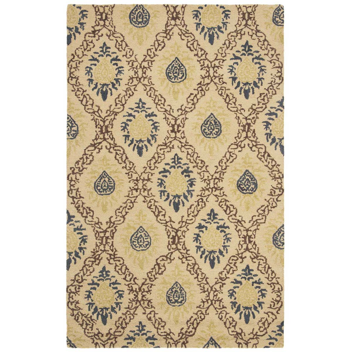 Safavieh Antiquity 60A Rug, AT460A - Light Gold / Multi