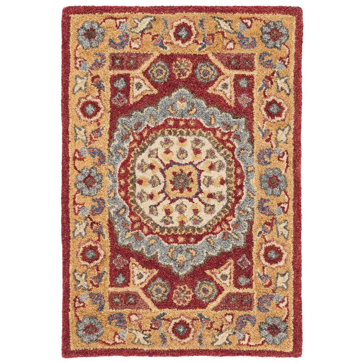 Safavieh Antiquity 01Q Rug, AT501Q - Red / Orange