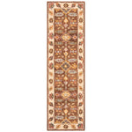 Safavieh Antiquity 02T Rug, AT502T - Dark Brown / Ivory