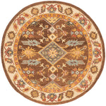 Safavieh Antiquity 02T Rug, AT502T - Dark Brown / Ivory