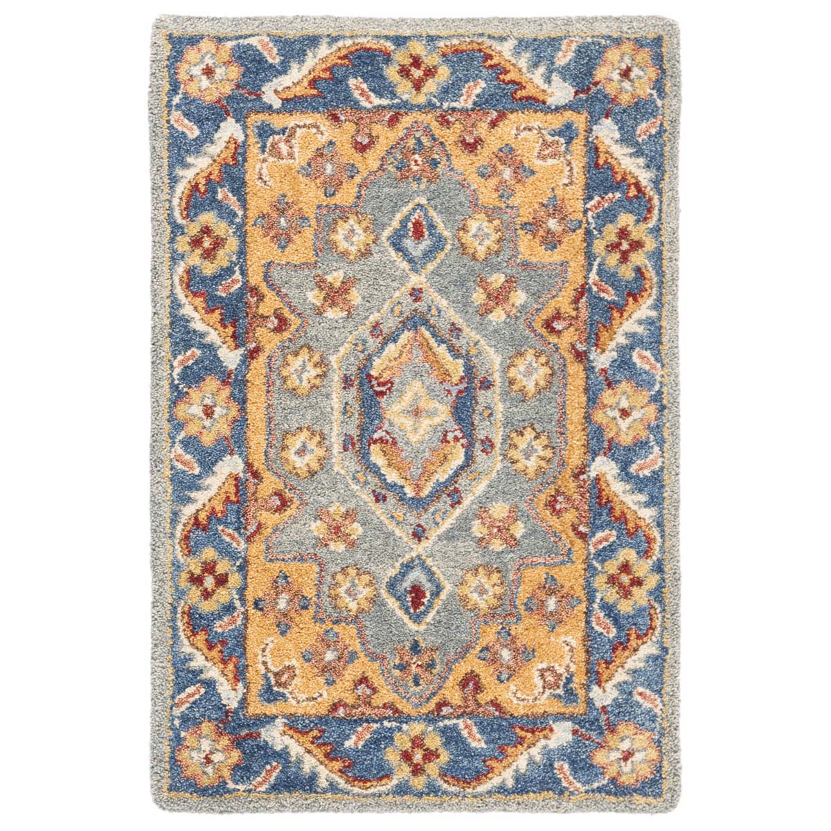 Safavieh Antiquity 04M Rug, AT504M - Blue / Gold