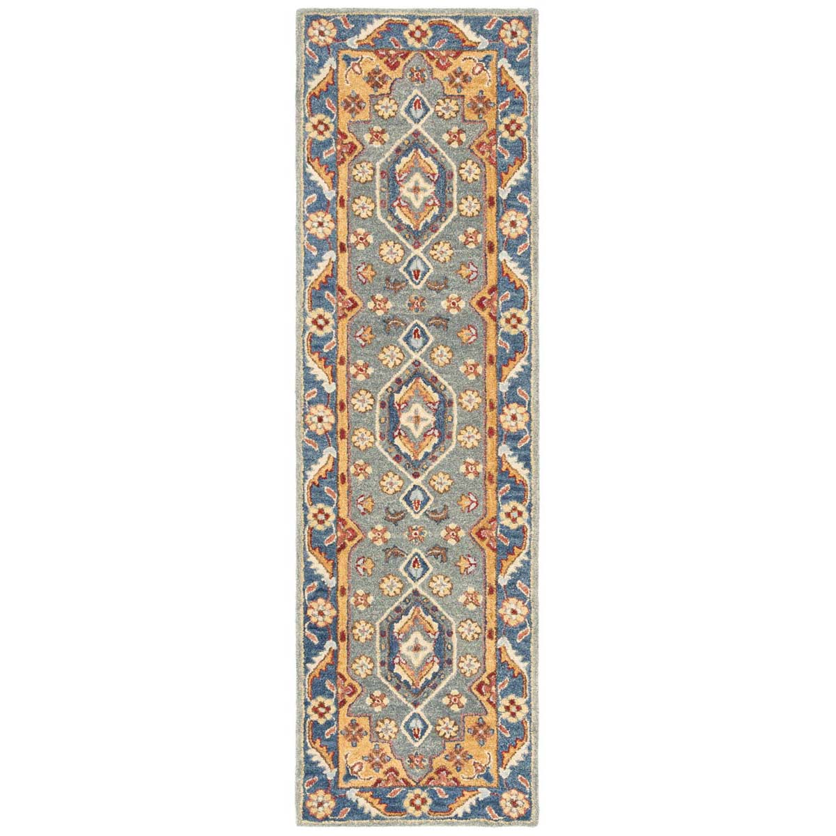 Safavieh Antiquity 04M Rug, AT504M - Blue / Gold
