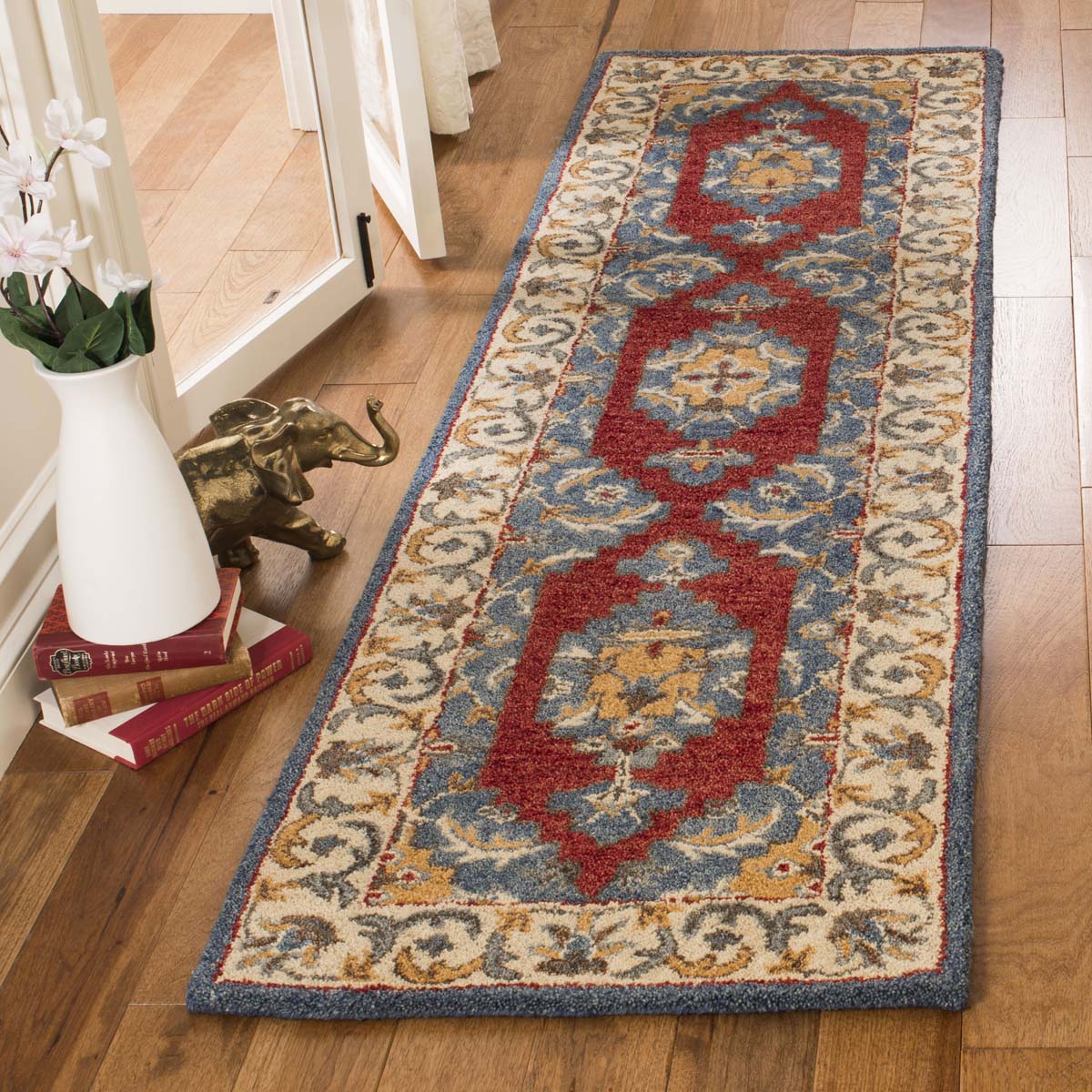 Safavieh Antiquity 05M Rug, AT505M - Blue / Red