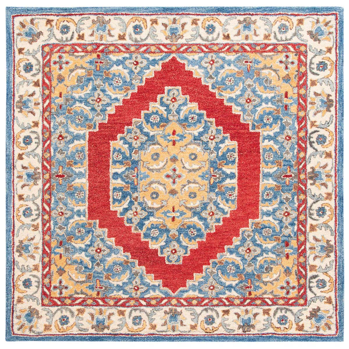 Safavieh Antiquity 05M Rug, AT505M - Blue / Red