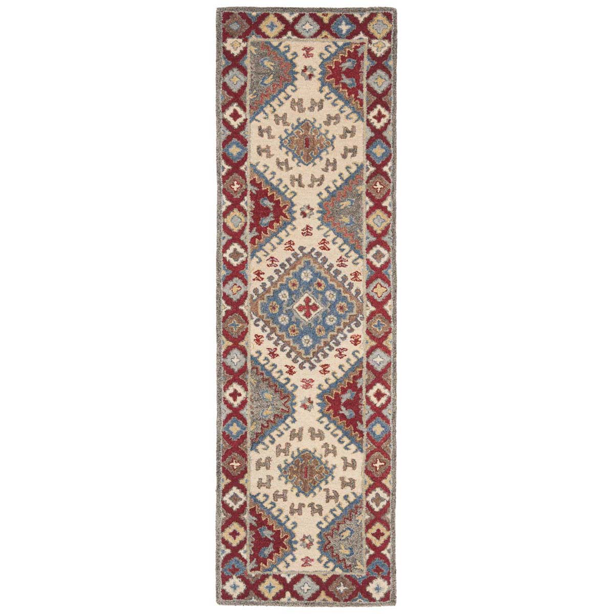 Safavieh Antiquity 07Q Rug, AT507Q - Red / Ivory