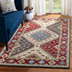 Safavieh Antiquity 07Q Rug, AT507Q - Red / Ivory